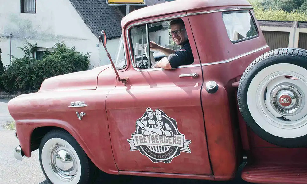 Dirk Freyberger im GMC Truck